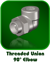 Threaded Union 90° Elbow