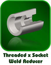 Threaded x Socket Weld Reducer